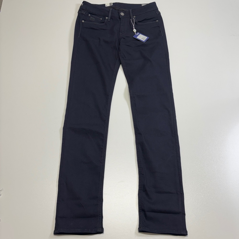 G-Star Raw 3301 Contour Skinny Jeans W29 L32 NWT Dark Blue Low Rise Stretch